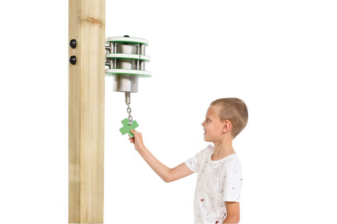 Commercial Play Equipment Bell 'x'Stainless Steel HDPE KBT